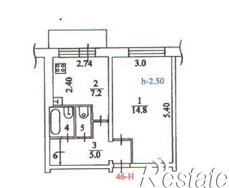 Купить квартиру за 3 073 740 рублей на Архангельское шоссе, д.83